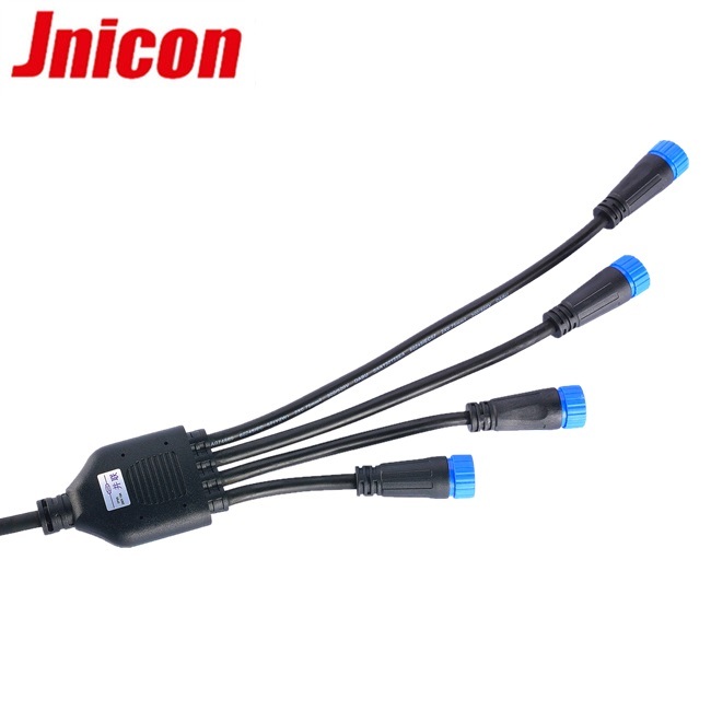 2 pin impermeable macho hembra conector iluminación del camino recambios cable conector