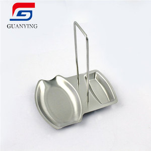 Estante de tapa de acero inoxidable y utensilios de cocina, soporte organizador de tapa de sartén, utensilios de decoración - Product Image 5