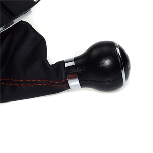 5 Velocidade Manual de Couro Gear Shift Knob para VW Golf MK5 MK6 <span class=keywords><strong>Jetta</strong></span> MK3 <span class=keywords><strong>MK4</strong></span> 2004-2015 1KD 711 113 a 1KD711113A - Product Image 2