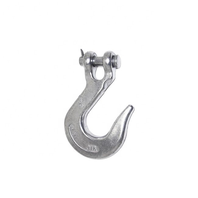 Stainless Steel Chain Hook Clevis Slip Hook for Mining Application