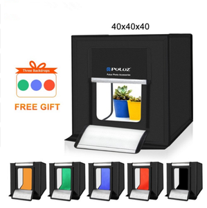 Chất lượng cao PULUZ 40x40/60x60 cm Nhiếp Ảnh Studio Box + Cắm Mini Studio Ảnh Hộp softbox Với Ánh Sáng Phụ Kiện Nhiếp Ảnh - Product Image 2