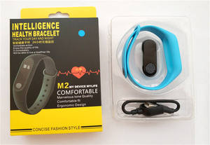 Android IOS電話用の売れ筋M2スマートブレスレットBT4.0ヘルスフィットネスブレスレット - Product Image 6