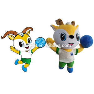 2019 de peluche animales de dibujos animados de la vaca de peluche de felpa de juguete en venta - Product Image 4