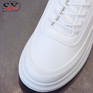2018 Nuovo Arrivo Delle Ragazze di Colore Bianco Scuola Tela Casual Scarpa Da Tennis Delle Donne Confortevole Gomma Lace Up Scarpe - Product Image 6