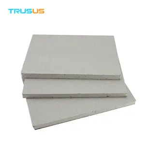 TRUSUS Marque Panneau De Gypse/Panneau Mural/Panneaux de Plâtre Conductivité Thermique Vs Cloison Sèche Avec Pvoc Pour Faux Mur Malte