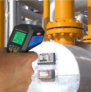 Nhiệt Kế Công Nghiệp Hồng Ngoại Kỹ Thuật Số Không Tiếp Xúc Với Nhiệt Kế Laser Hồng Ngoại Màn Hình <span class=keywords><strong>LCD</strong></span> - Product Image 2