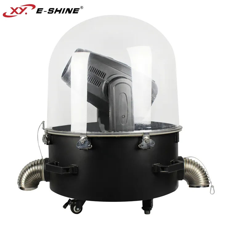 Waterproof moving head light dome rain cover with high light penetration for moving head