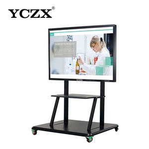 98 Inch 3840X2160 <span class=keywords><strong>4K</strong></span> Màn Hình Cảm Ứng Bảng Tương Tác Tất Cả Trong Một Màn Hình Máy Tính Cho Cuộc Họp - Product Image 2