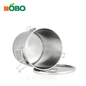 Casa di <span class=keywords><strong>Vino</strong></span> Birra di Fermentazione Barile 21 Litro Secchio In Acciaio <span class=keywords><strong>Inox</strong></span> Fermentatore con Coperchi di Tenuta Morsetti a Molla - Product Image 3