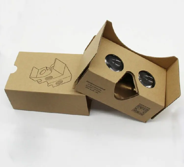 Самый дешевый складной картон для 3D очков 2,0 руководство пользователя виртуальной реальности