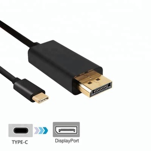 <span class=keywords><strong>USB</strong></span> 3,1 tipo <span class=keywords><strong>C</strong></span> macho a <span class=keywords><strong>DP</strong></span> DisplayPort macho 4 K Cable para MacBook Pro 2016 ChromeBook 4 K 60 hz 1,8 m 6ft 2 m 3 M 5 M - Product Image 4