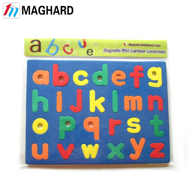 Magnetic EVA Puzzle Letter/Interesting Letter Educational DIY Toys