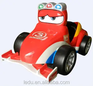 Crazy kiddie-coche de carreras F1, juguete de fibra de vidrio