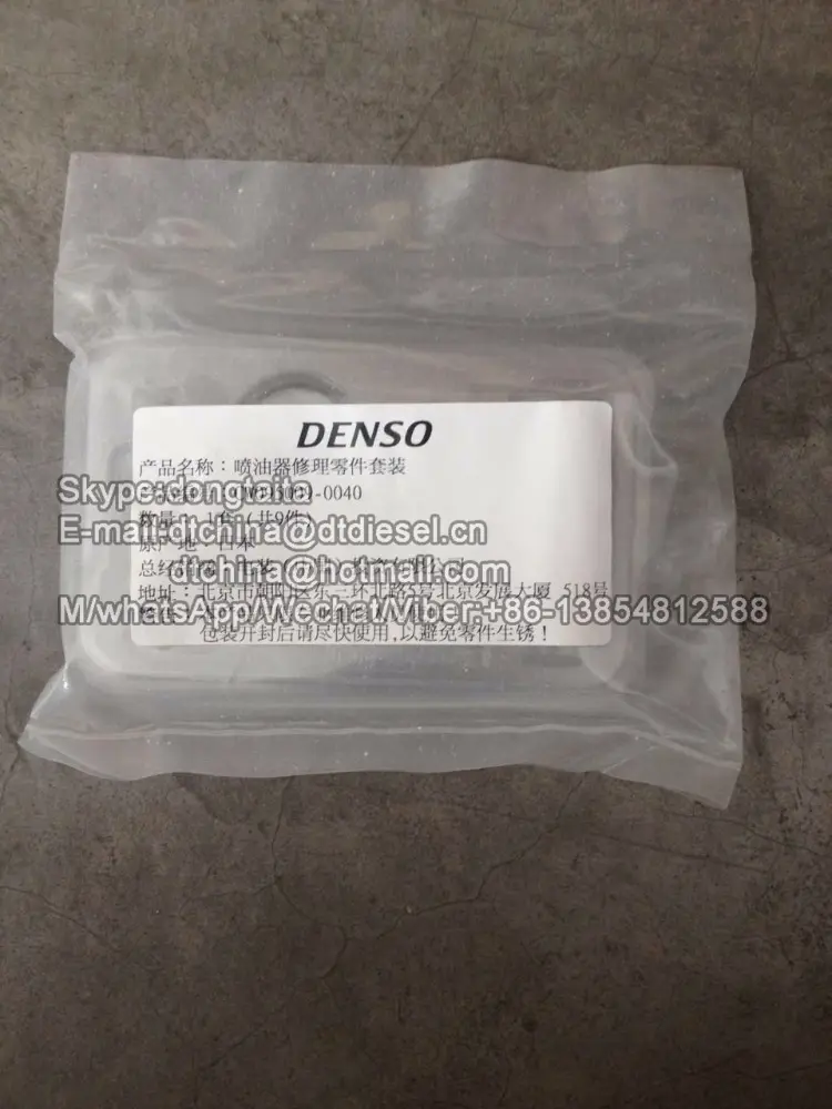 095009-0040ชุดซ่อมหัวฉีดคอมมอนเรล DENSO สำหรับ095000-6790, 09500-6791