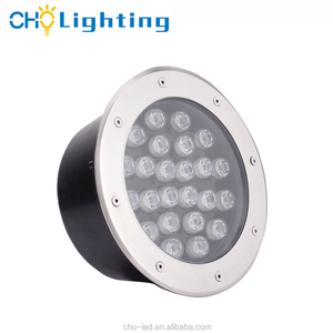 <span class=keywords><strong>Spot</strong></span> encastré rond haute puissance pour marches d'escalier encastrées, lumière <span class=keywords><strong>LED</strong></span> souterraine 24W - Product Image 2