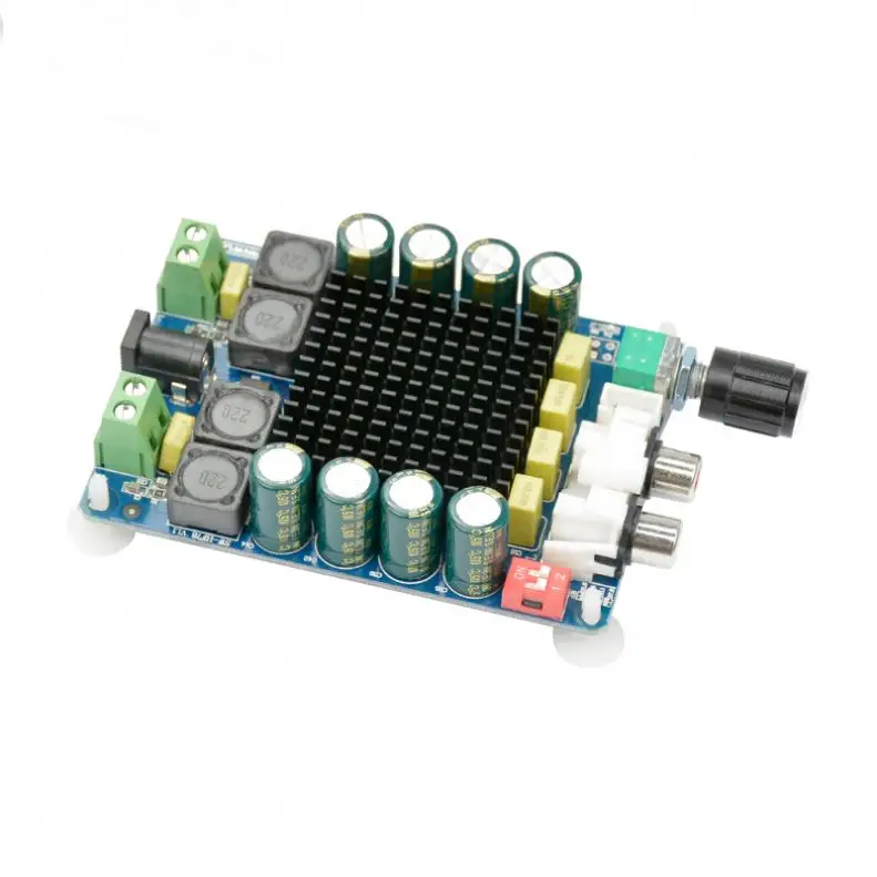 TDA7498 Amplifikatörler modülü Dijital Stereo elektrikli ses yükseltici Kurulu 2X100 W Amplificador Çift Kanal Hoparlör Empedans 8 ohm