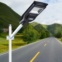 Pabrik LiFePo4 Sensor Baterai Surya Luar Ruangan Lampu Taman Tahan Air 90 Watt
