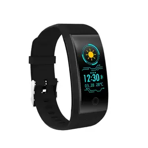 Smartwatch ip67 qw18, relógio inteligente, a prova d' água, chamadas, lembretes, pulseira esportiva, monitoramento de atividades físicas, pedômetro