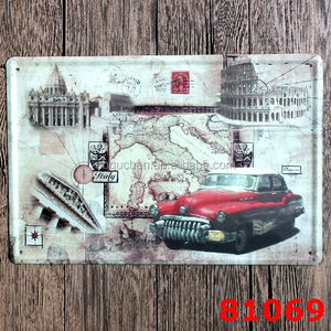 Coches <span class=keywords><strong>de</strong></span> Metal <span class=keywords><strong>de</strong></span> la vendimia Signos Cartel <span class=keywords><strong>de</strong></span> chapa Garaje Decorativos Placa <span class=keywords><strong>de</strong></span> Metal Placa <span class=keywords><strong>De</strong></span> La Pared - Product Image 6