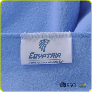 Chống Cháy Fleece Chăn Micro Plush Polyester Sợi Inflight Chăn - Product Image 6