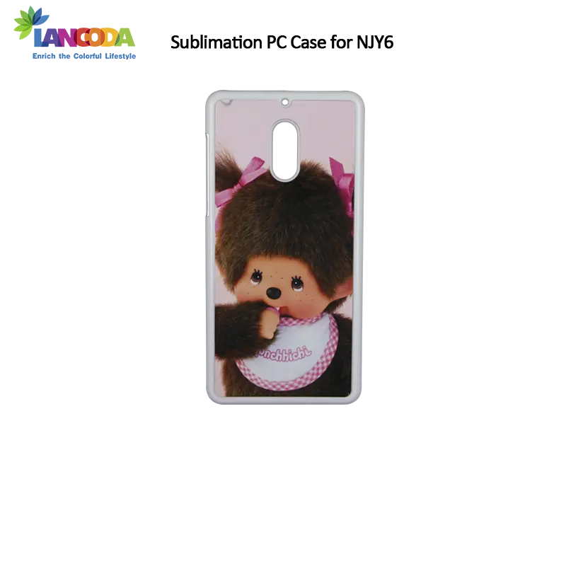 Hot Transfer printing blank sublimation plastic cell phone case for Nokia6
