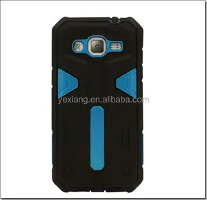 Yexiang hybrid pc+tpu slim armor mobile phone case for samsung galaxy J2 J200