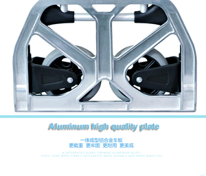 Almacén que dobla la <span class=keywords><strong>carretilla</strong></span> de aluminio del equipaje del carro de mano del camión de mano para hacer compras - Product Image 6