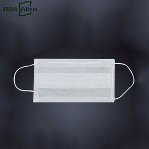 Desechables 2 capas polvo/bacterias filtración máscara materia prima - Product Image 2