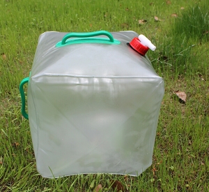 Jerrycan à eau en plastique de 20 L <span class=keywords><strong>pliable</strong></span> et durable de grande capacité pour le camping-résistant aux fuites, facile à transporter - Product Image 4
