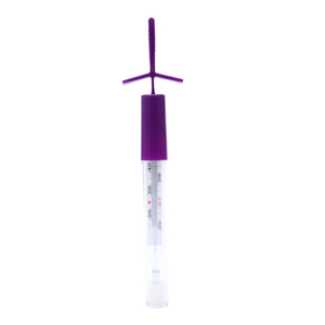 Termómetro <span class=keywords><strong>de</strong></span> <span class=keywords><strong>Galio</strong></span> <span class=keywords><strong>de</strong></span> vidrio clínico <span class=keywords><strong>de</strong></span> fabricante médico con estuche <span class=keywords><strong>de</strong></span> plástico - Product Image 2