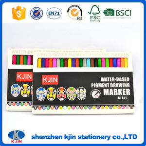 Profesión al por mayor hermosa 24 colores pincel de acuarela rotulador para <span class=keywords><strong>el</strong></span> arte - Product Image 5