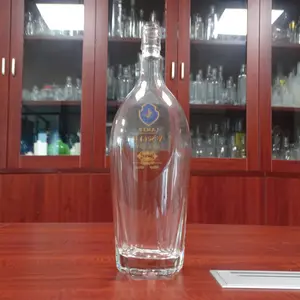 Super Flint 1.5L licor 1500ML Big Brandy licor licores botellas de vidrio