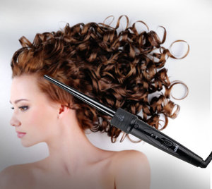 2018 tendencia productos 5 en 1 LED salón de belleza Automic rizador de pelo y plancha de pelo cepillo como tv visto - Product Image 3