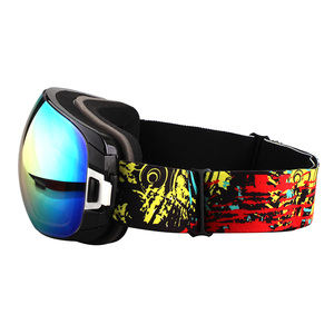 De lentes intercambiables snowboard gafas Anti-niebla doble lente, esquí, snowboard, gafas con su logotipo de la correa - Product Image 5
