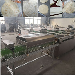 Automatico pieno chapati pita tortilla roti pane lavash rendendo linea di produzione - Product Image 3