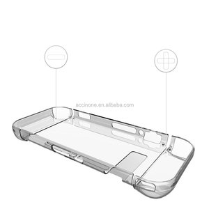 Claro <span class=keywords><strong>transparente</strong></span> duro cubierta <span class=keywords><strong>funda</strong></span> protectora de cristal para <span class=keywords><strong>Nintendo</strong></span> interruptor - Product Image 4