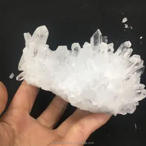 Calidad Superior rare claro natural cuarzo cristal vug Cluster al por mayor