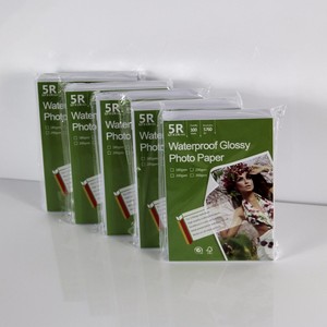 230gsm <span class=keywords><strong>papel</strong></span> fotográfico brillante impermeable <span class=keywords><strong>A4</strong></span> para la impresora de inyección de tinta tinta del tinte - Product Image 6