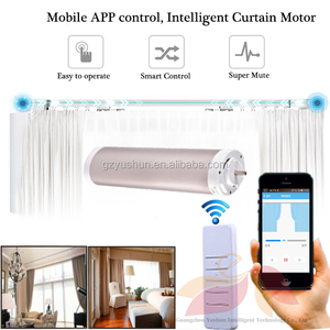 Teléfono inalámbrico zigbee automático casero elegante que controla el motor eléctrico de la cortina de ventana - Product Image 1