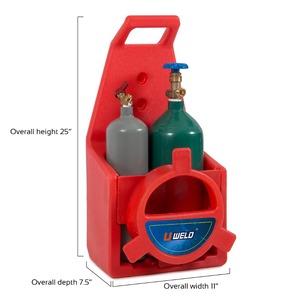 طقم لحام غاز محمول رائج البيع يشمل شعلة لحام بالأكسجين والأسيتيلين مع خزان - Product Image 6