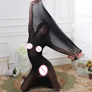 Bas de corps entier sexy unisexe Bondage Sheer Body Encasement Cocoon Bodystocking - Product Image 1
