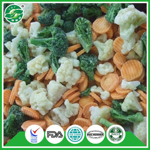Chino anillo de zanahoria brócoli coliflor iqf vegetales mixtos congelados judías verdes - Product Image 2