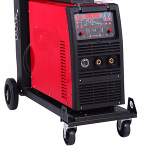 เครื่องเชื่อม <span class=keywords><strong>Mig</strong></span> 500A สำหรับงานเชื่อมแบบ NB500D synergic <span class=keywords><strong>MiG</strong></span> 2T 4T 4T 4ลูกกลิ้งตัวป้อนลวดพร้อมรถเข็นและเครื่องทำน้ำเย็น - Product Image 3