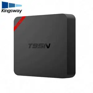 Yang Paling Populer T95n Pembaruan Firmware Amlogic S905X Quad Core KD 16.1 Android Tv Box dengan Super Iptv Perangkat Lunak Server