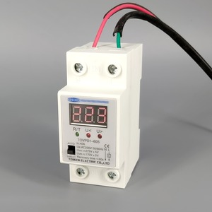 Relé de dispositivo de protección contra sobrevoltaje y bajo voltaje, relé de encendido/apagado de 40A y 220V con monitor de voltaje voltímetro - Product Image 3