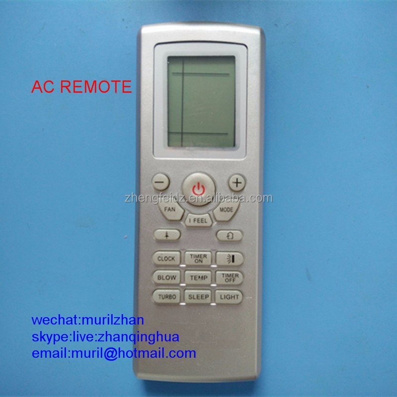 ZF Silvery 17 Keys YT1F <strong>Universal</strong> Air Conditioner <strong>Remote</strong> Control Codes for <strong>Condor</strong>