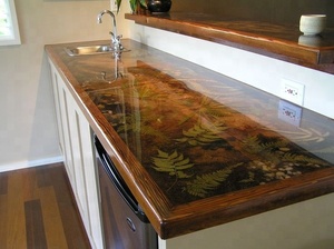 Résine époxy bicomposante pour un revêtement transparent comme du cristal <span class=keywords><strong>sur</strong></span> les barres et les plateaux de table en bois, kit de 16 onces - Product Image 5