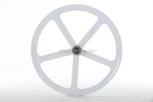 Juego de Ruedas para Bicicleta AERO FIVE KNIFE 700C con Buje Flip-Flop para Piñón Fijo y Velocidad Única - Product Image 2