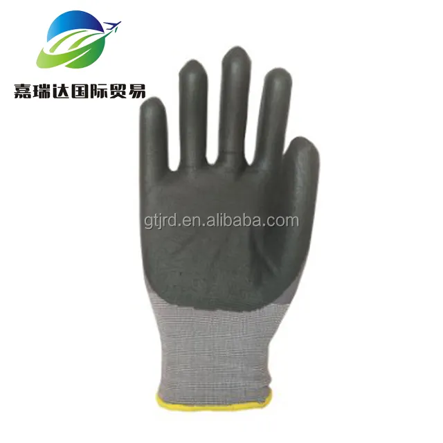 13G latex tráng dệt kim cổ tay an toàn latex găng tay găng tay lao động bảo vệ găng tay Làm Việc