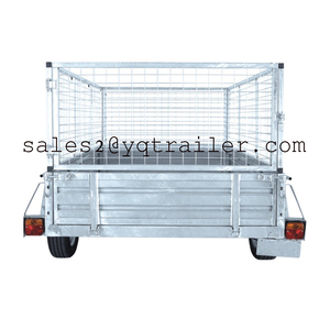 Remorque à benne basculante standard <span class=keywords><strong>5x3</strong></span> 6x4 7x5 8x6 10x6 avec cage - Product Image 3